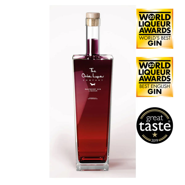 Oxton Liqueur Raspberry Gin Liqueur 500ml bottle The Oxton Liqueur